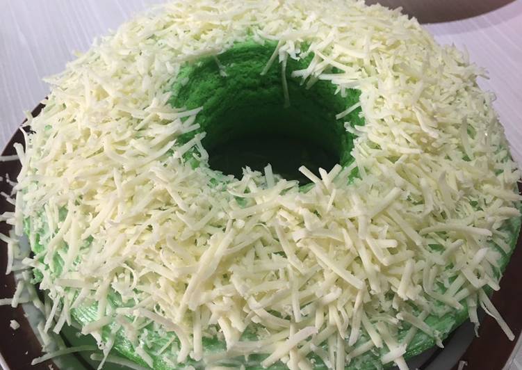 Cara Gampang Membuat Bolu kukus pandan, Lezat