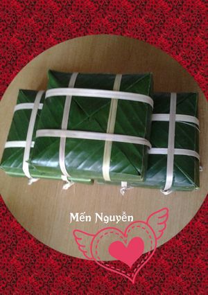 Hình của món Bánh Chưng.