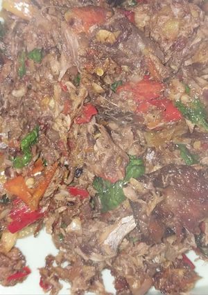 Foto resep Sambal Tongkol Suwir Kemangi Khas Jawa