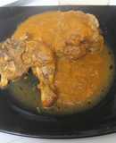 Contramuslos con coliflor