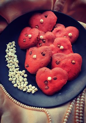হার্ট ক্যুকিজ/ লাভ ক্যুকিজ (heart /love cookies recipe in Bengali) রেসিপির প্রধান ছবি