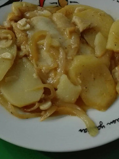 Una foto de Merluza a la gallega