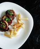 Filete al perejil con papas rústicas