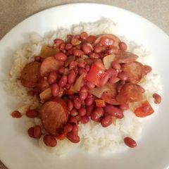 A picture of Easy Red Beans and Rice.