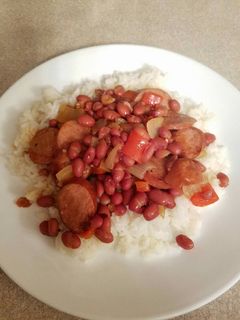 A picture of Easy Red Beans and Rice.