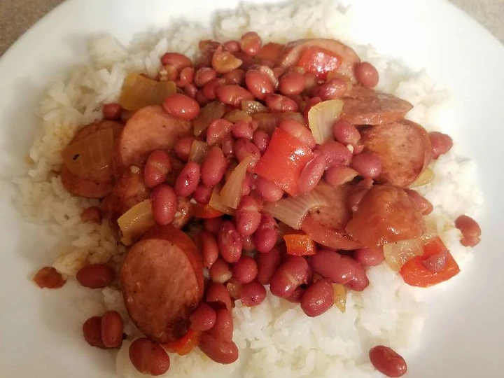Recipe Easy Red Beans and Rice the Can Spoil the Tongue Makes you drool