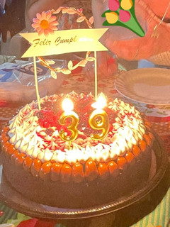 Una foto de Torta de cumpleaños sin gluten