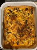 Quiche - with whatever’s in the fridge