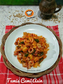 Foto resep Tumis Cumi Asin