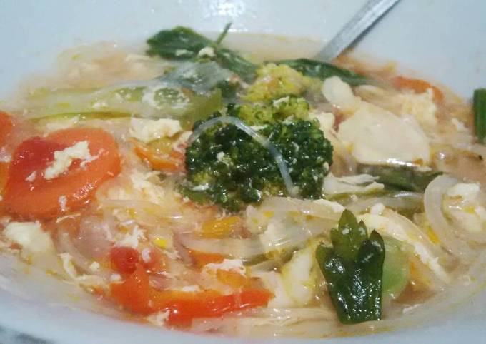Resep: Soun Kuah Tom Yam Irit Anti Gagal