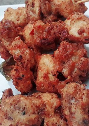 A picture of Chicken Tikka🍡.