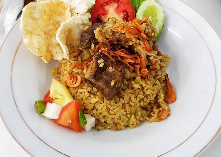 Cara Buat Nasi Kebuli bahan sederhana