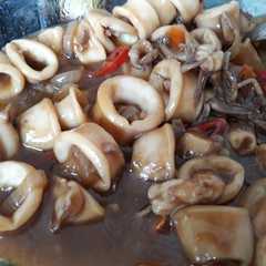 A picture of Cumi Masak Mentega Pedas.