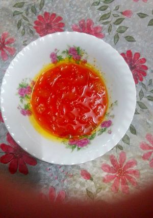 عکسی از دستور مربا پوست هندوانه😊