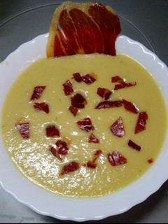 Una foto de Gazpacho de melón