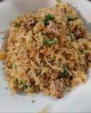 Arroz con magret de pato
