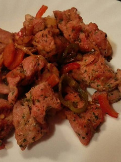 Una foto de Ragú de pavo con verduras