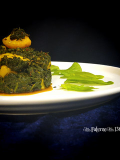 عکسی از دستور آلو پالک