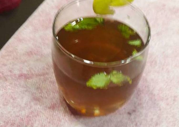 Recipe of Awsome Refreshing Lemon tea Cooking Basics for Beginners