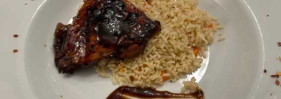 Honey Balsamic Chicken Thighs