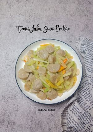 Foto resep Tumis Labu Siam Bakso