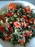 Ensalada de collejas y tomate