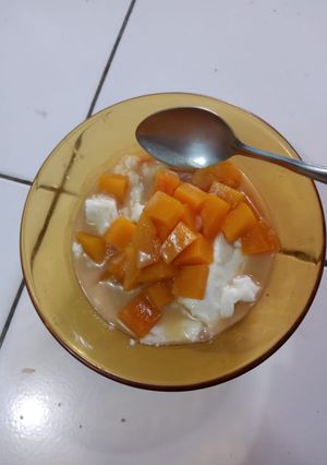 Foto resep Kolak labusu (labu dan bubur sumsum)