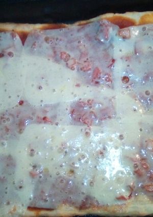 Una foto de Pizza rápida