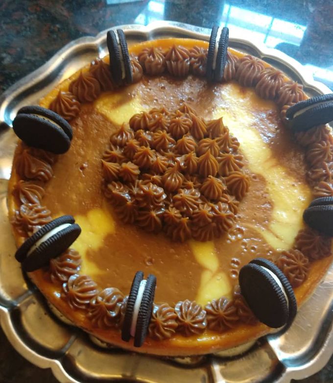 Una foto de Cheesecake de Dulce de leche