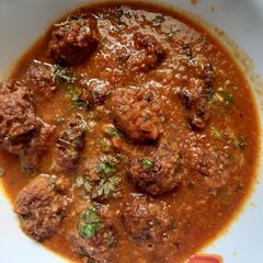 A picture of Lauki ke Kofte.