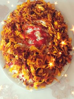 عکسی از دستور شیرین پلو