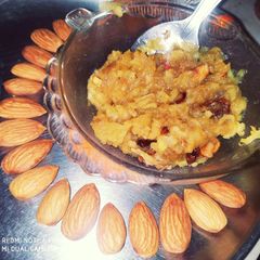 A picture of Instant Apple halva.
