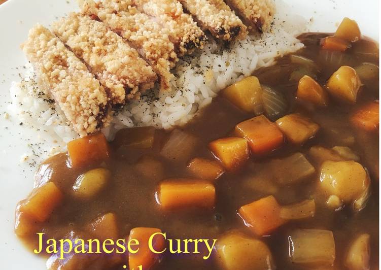 Japanese Curry with Chicken Cutlet