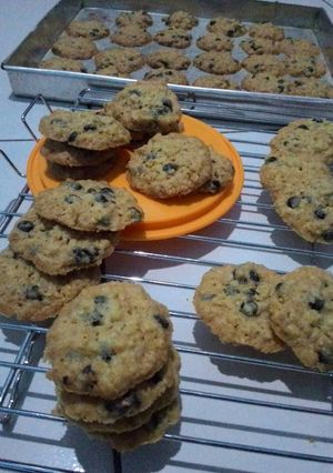 Foto resep Oatmeal crispy cookies,super enak dan sehat