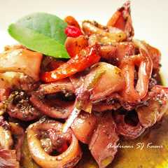 A picture of Cumi Tumis Hitam.