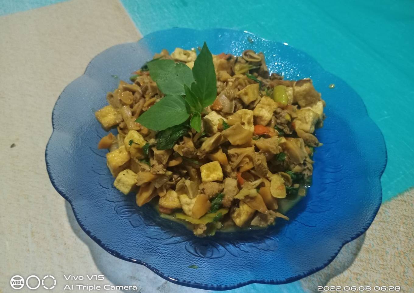 Sambel kijing tambah tahu