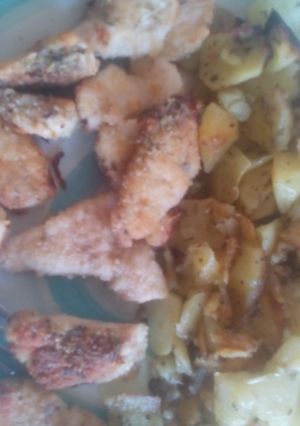 Una foto de Bocaditos de pollo (Chicken nuggets)