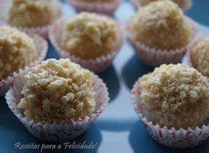 Foto de Trufas de Champanhe e Chocolate Branco