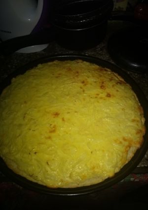 Una foto de Tarta de cebollas
