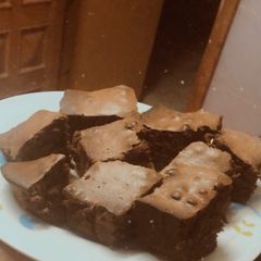 A picture of Quick easy chocolate cake.