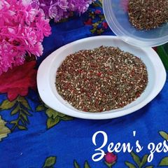 A picture of Homemade Middle Eastern Spice Blend Za'atar.