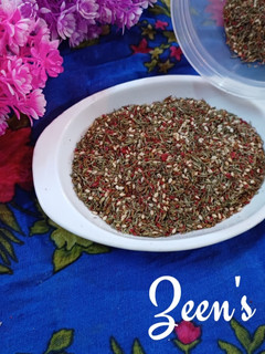 A picture of Homemade Middle Eastern Spice Blend Za'atar.