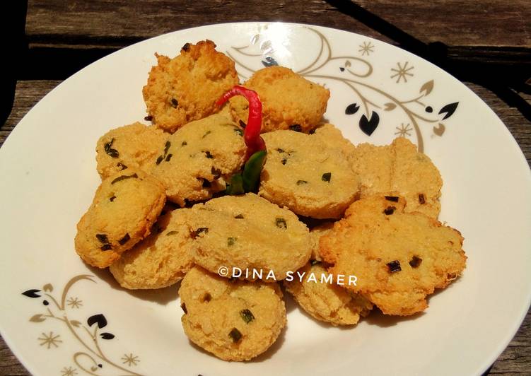 Perkedel Tahu (no telur,ga hancur)