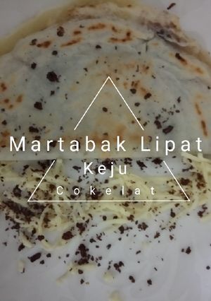 Foto resep Martabak Lipat Keju & Cokelat