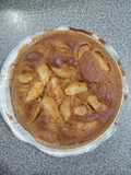 Budín de manzana