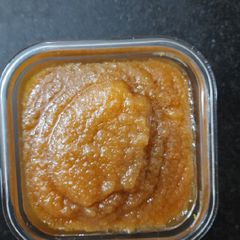 A picture of Rajgira Amaranth Jaggery Sheera halwa.