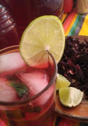 Una foto de Agua de Jamaica