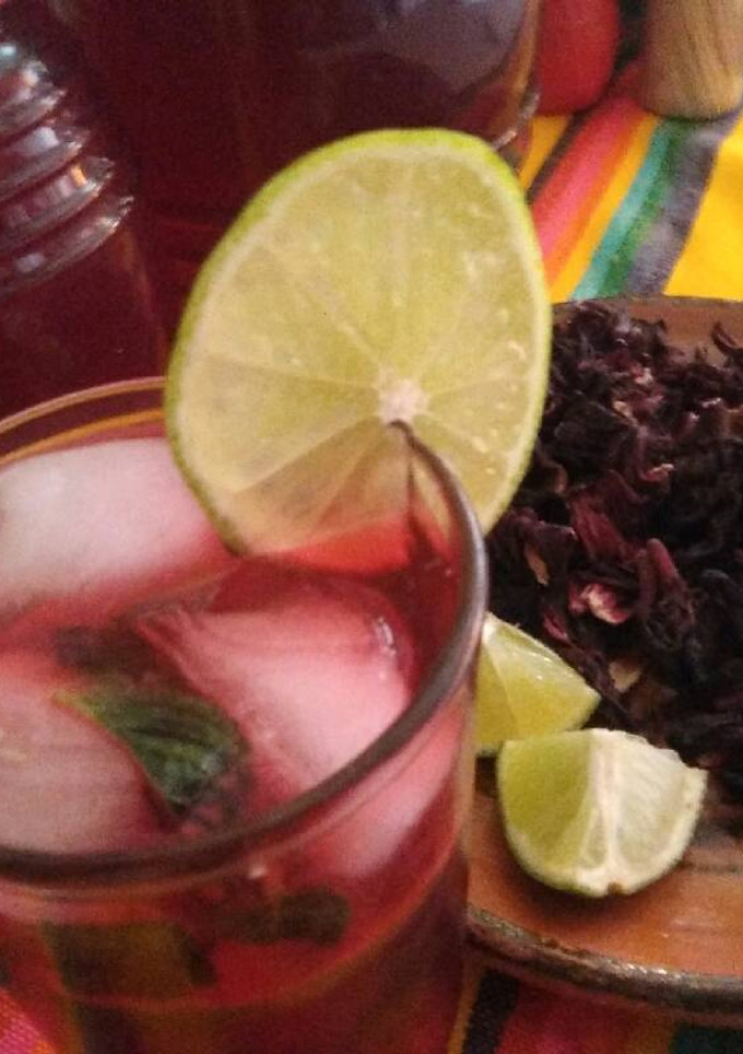 Una foto de Agua de Jamaica