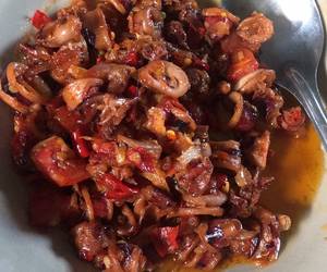 Ini Caranya Cumi bakar sambal gami seadanya Enak Sederhana