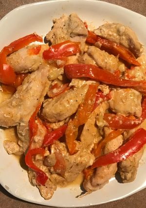 A picture of Cara’s Masala Chicken.